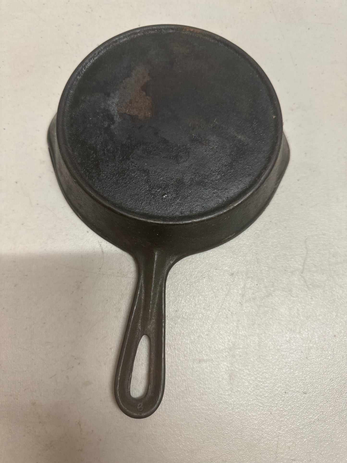 vtg Cast Iron Pan 7" Diamter