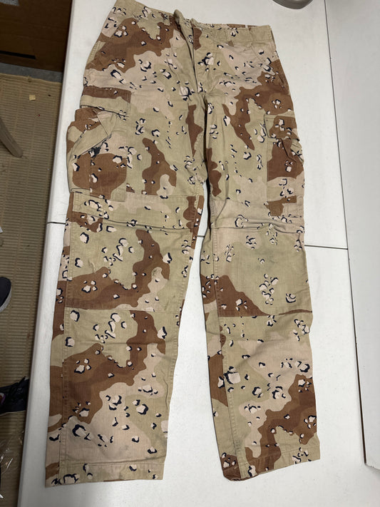 Vintage Desert Storm Chocolate Chip Camo Cargo Pants Small