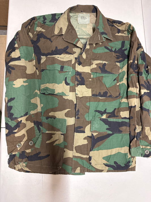 Vintage US Military Camo Jacket Medium Regular