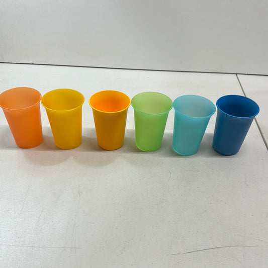 vintage tupperware bell tumblers set of 6