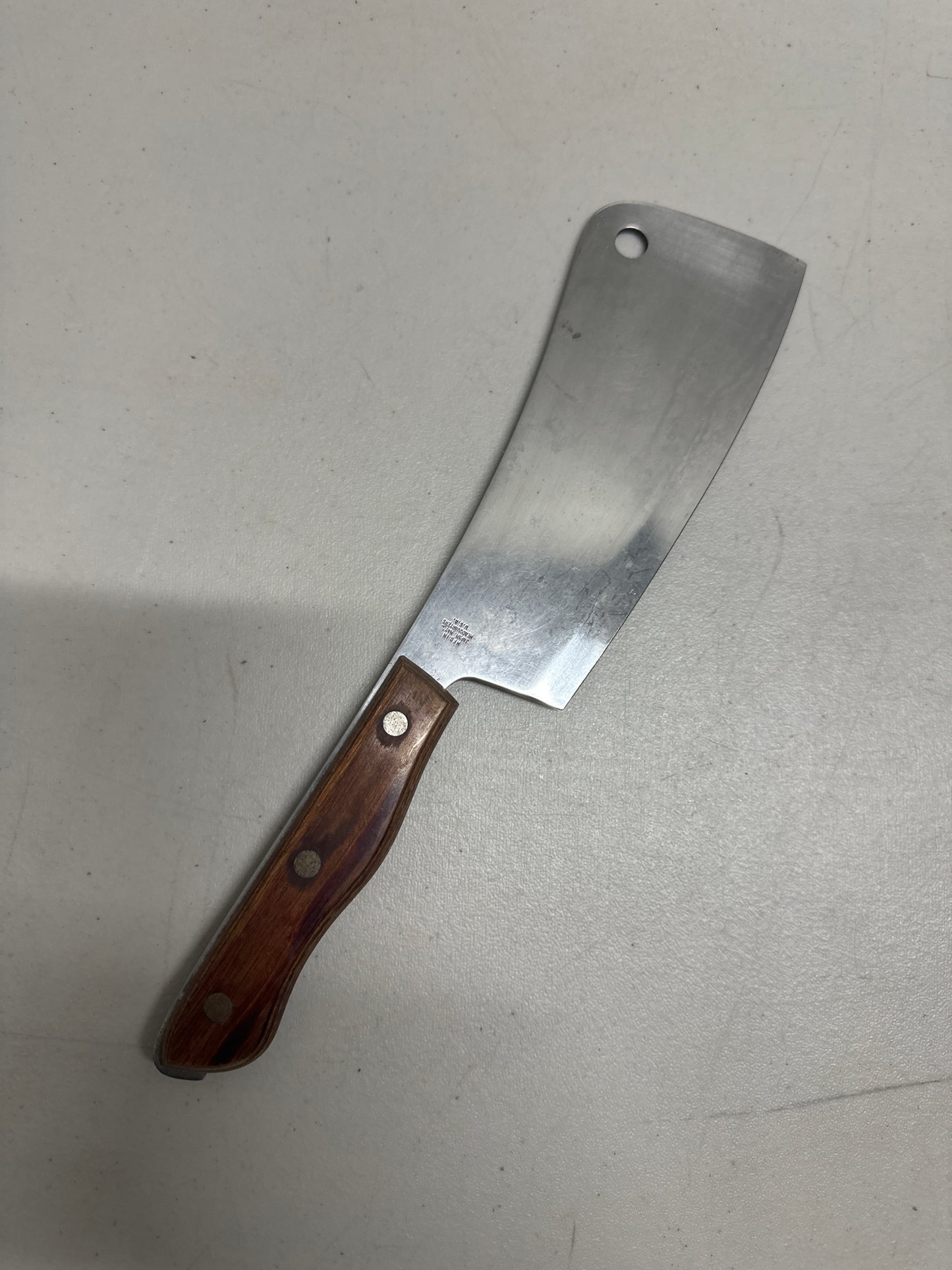 precision hollow ground cleaver