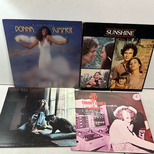 Lot of 4 Vinyl Records