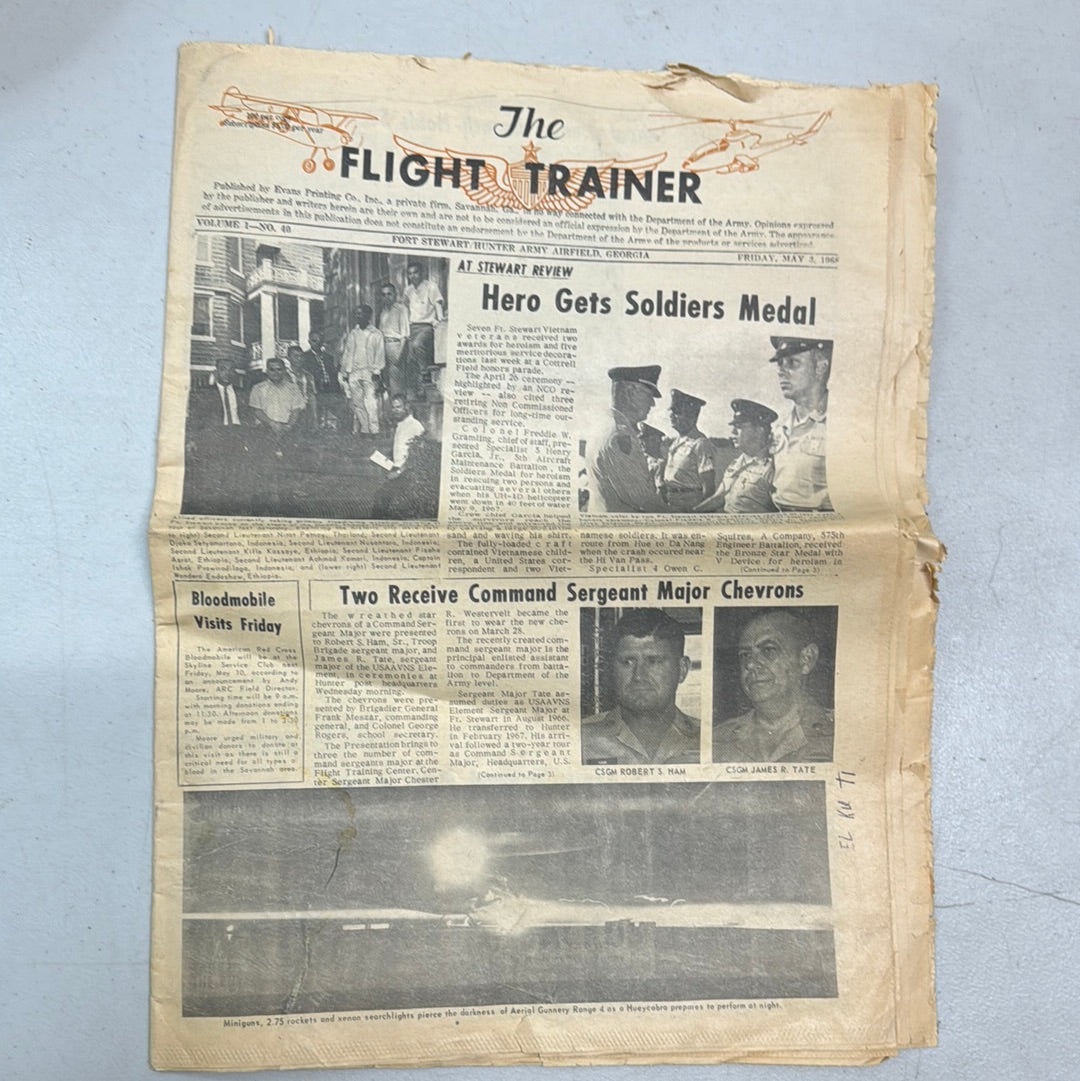 The Flight Trainer Newspaper Vol 1-No. 40 1968