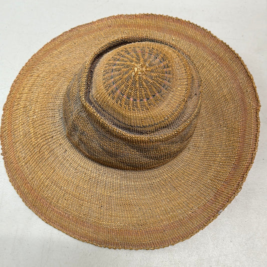 Vintage Rafia Sun Hat