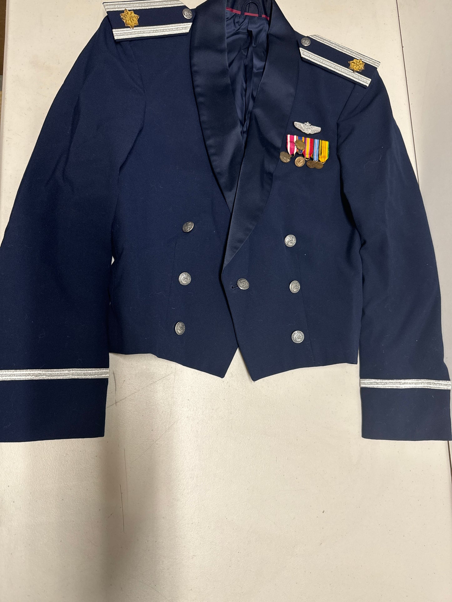 US Airforce Dress Uniform Jacket 38R and Pants 32" X 29.5"