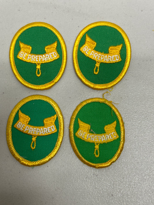 Boy Scout Second Class  Rank Patch Oval lot of 4