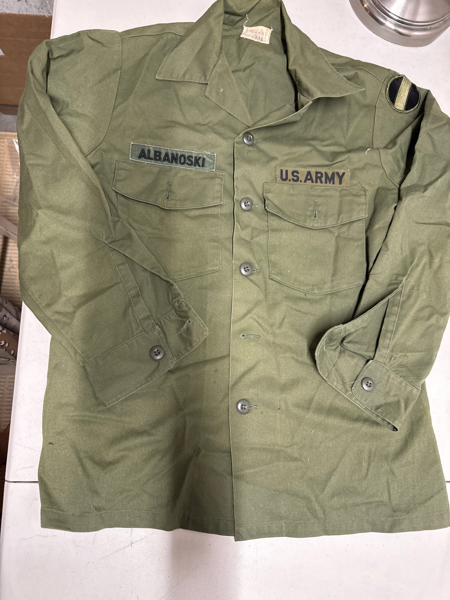 US Military Utility Shirt 15 1/2 X 33