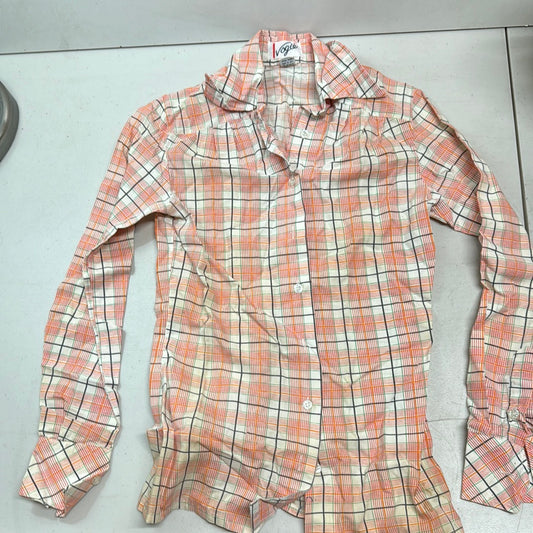 Vintage Juniors Vogie Plaid Shirt 5/6