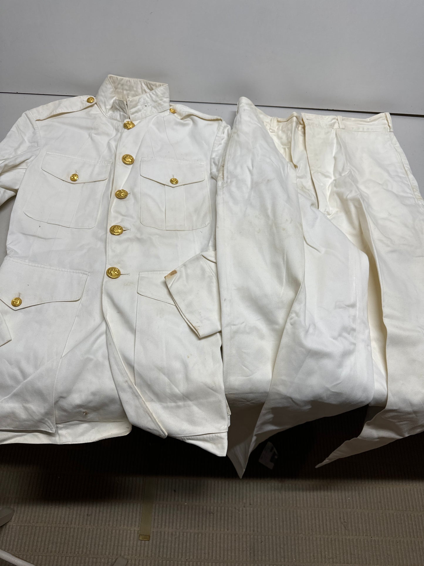 US Marine Corps Dress White Uniform-Jacket and Pants