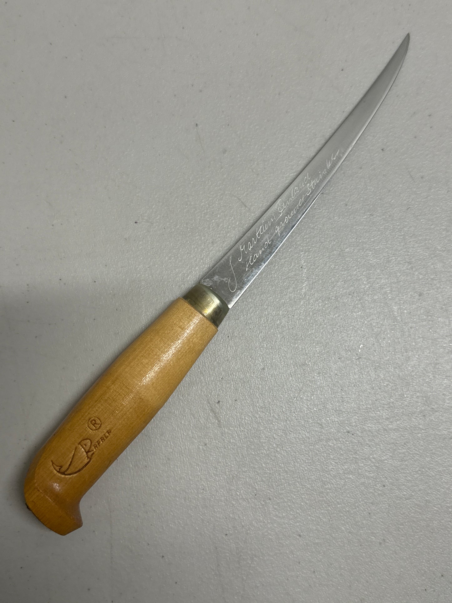 Vintage J. Marttiini filet knife from Finland