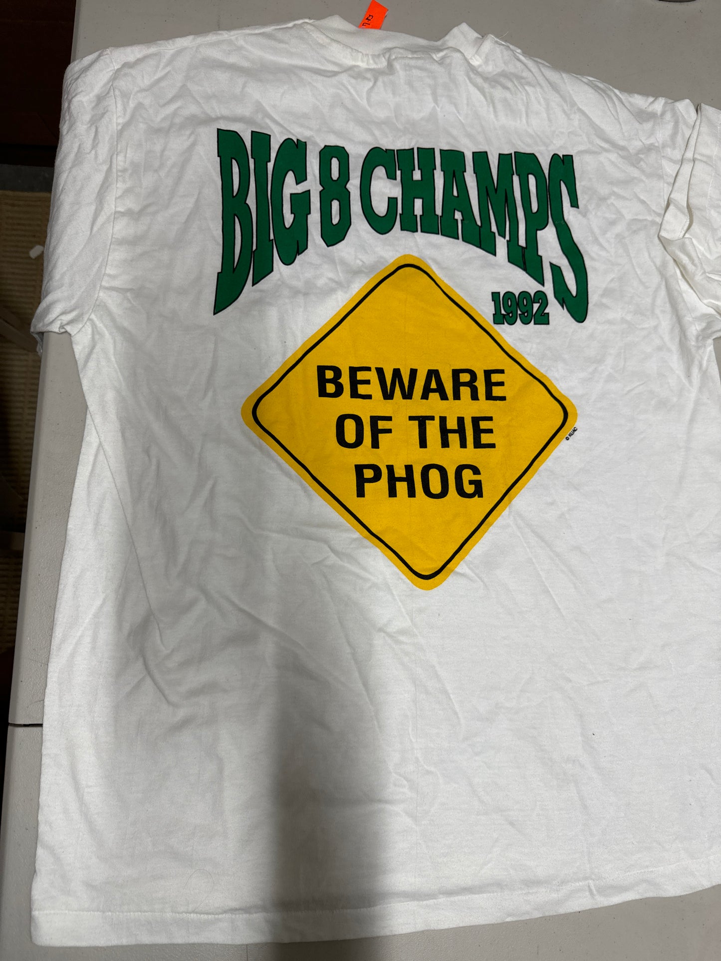 1992 Big 8 Champs T-Shirt Large